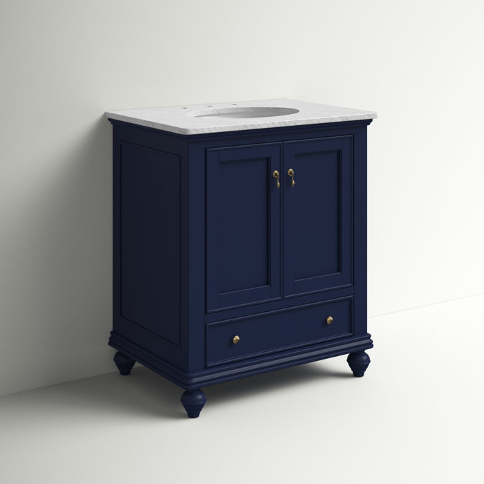 Three Posts™ Launceston 30'' Free Standing Single Bathroom Vanity with